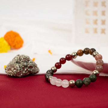 Dhan Vridhi with Raw Pyrite Stone Combo