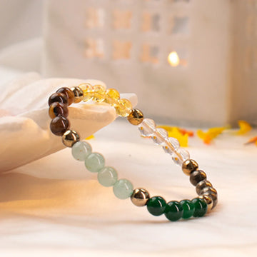 Dhan Yog Bracelet (Women - 6mm Beads)