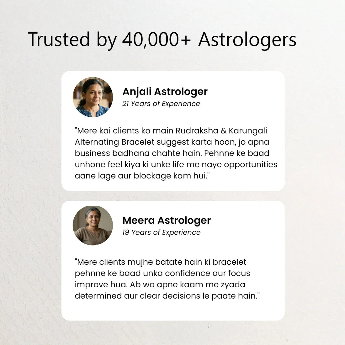 Divya Rudraksha Karungali Bracelet 8mm