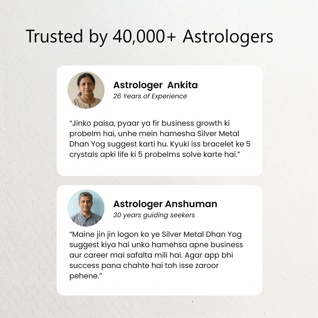 Metal Dhan Yog Bracelet - Silver