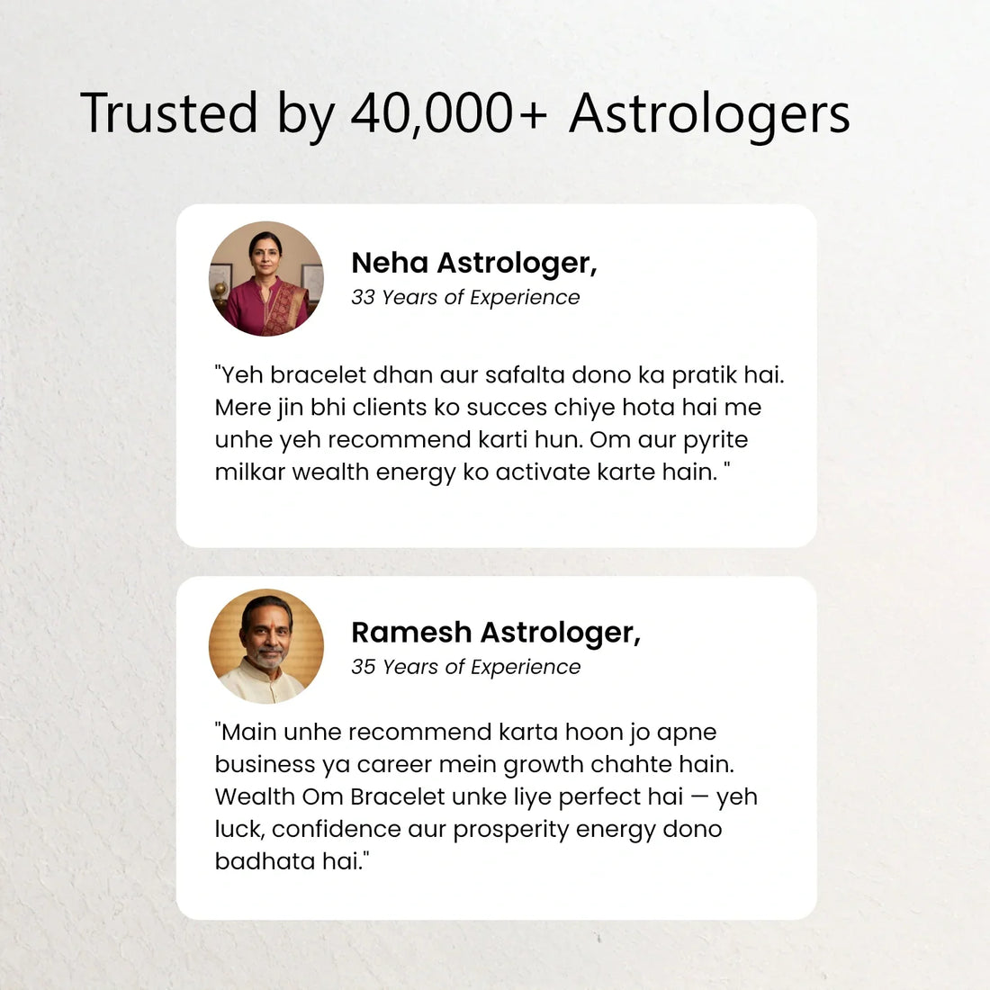 Wealth OM Pyrite Bracelet