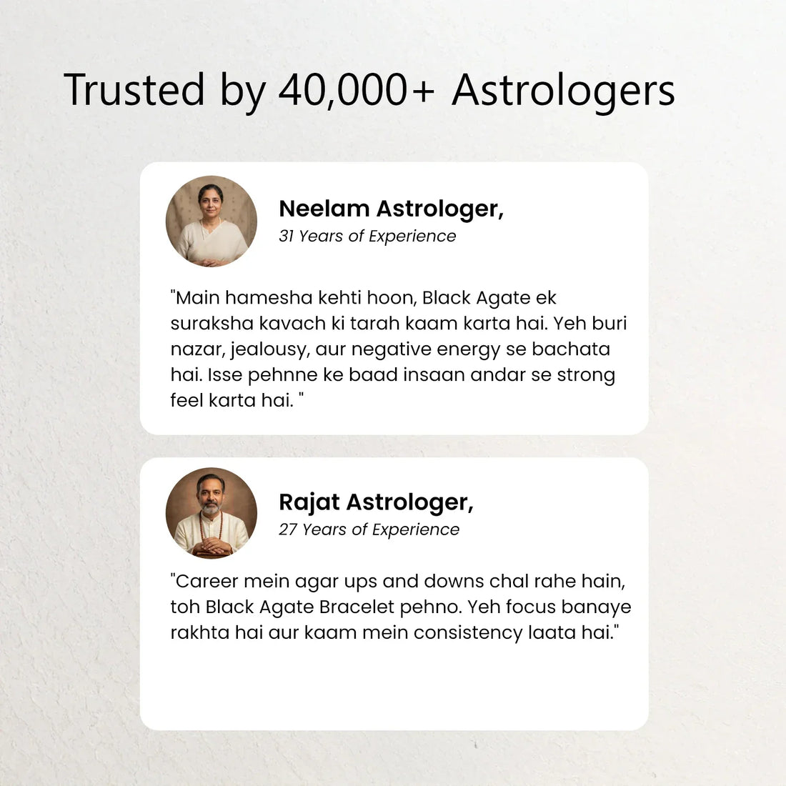 Black Agate Bracelet