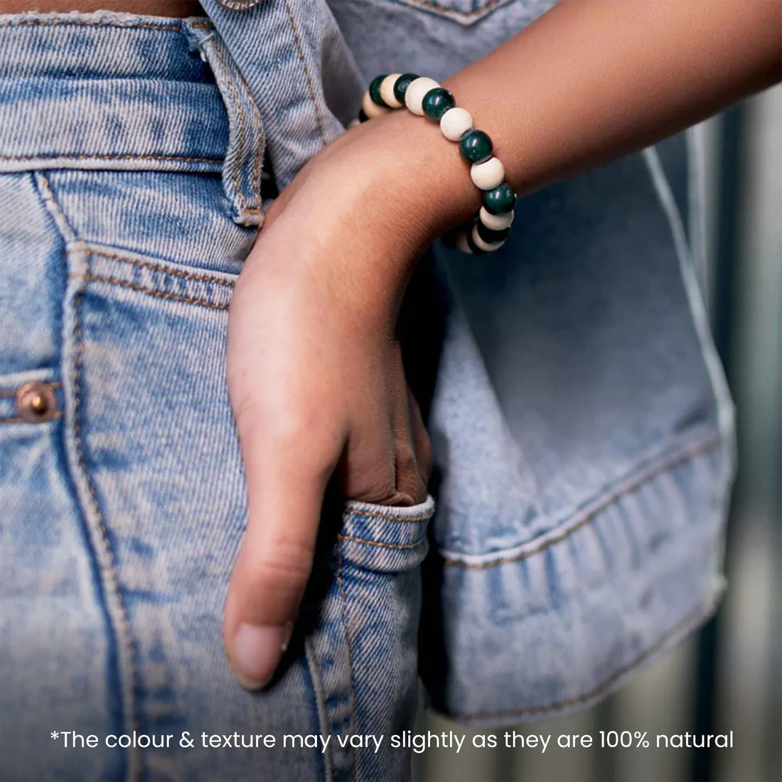 Green Jade Tulsi Bracelet